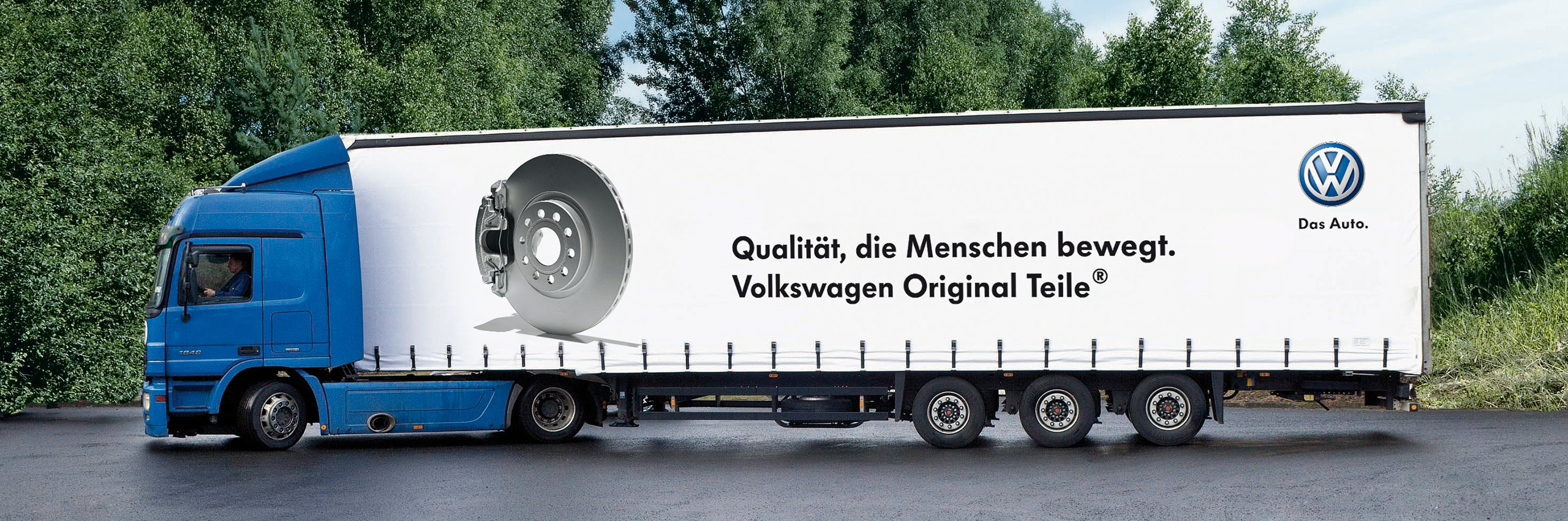 intonic werbeagentur vw lkw branding megatrailer