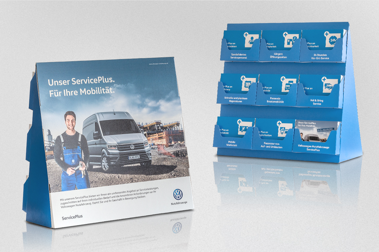 intonic werbeagentur vw_nfz kampagne serviceplus thekendisplay