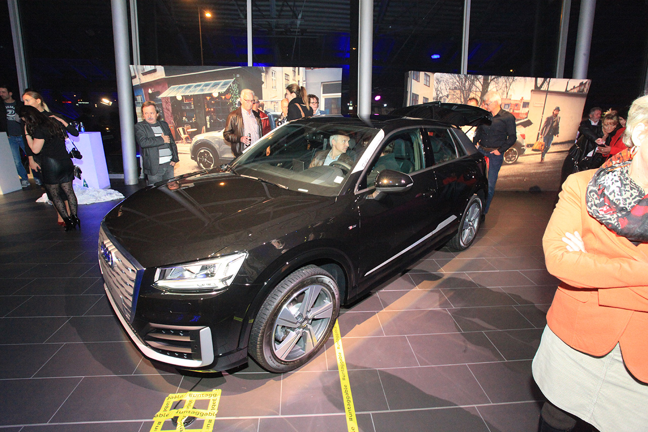 intonic werbeagentur audizentrum kassel event audi q2