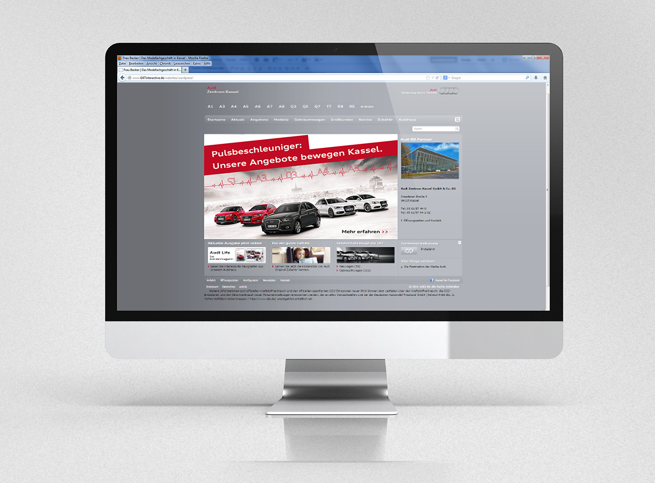 intonic werbeagentur audizentrum kassel kampagne web