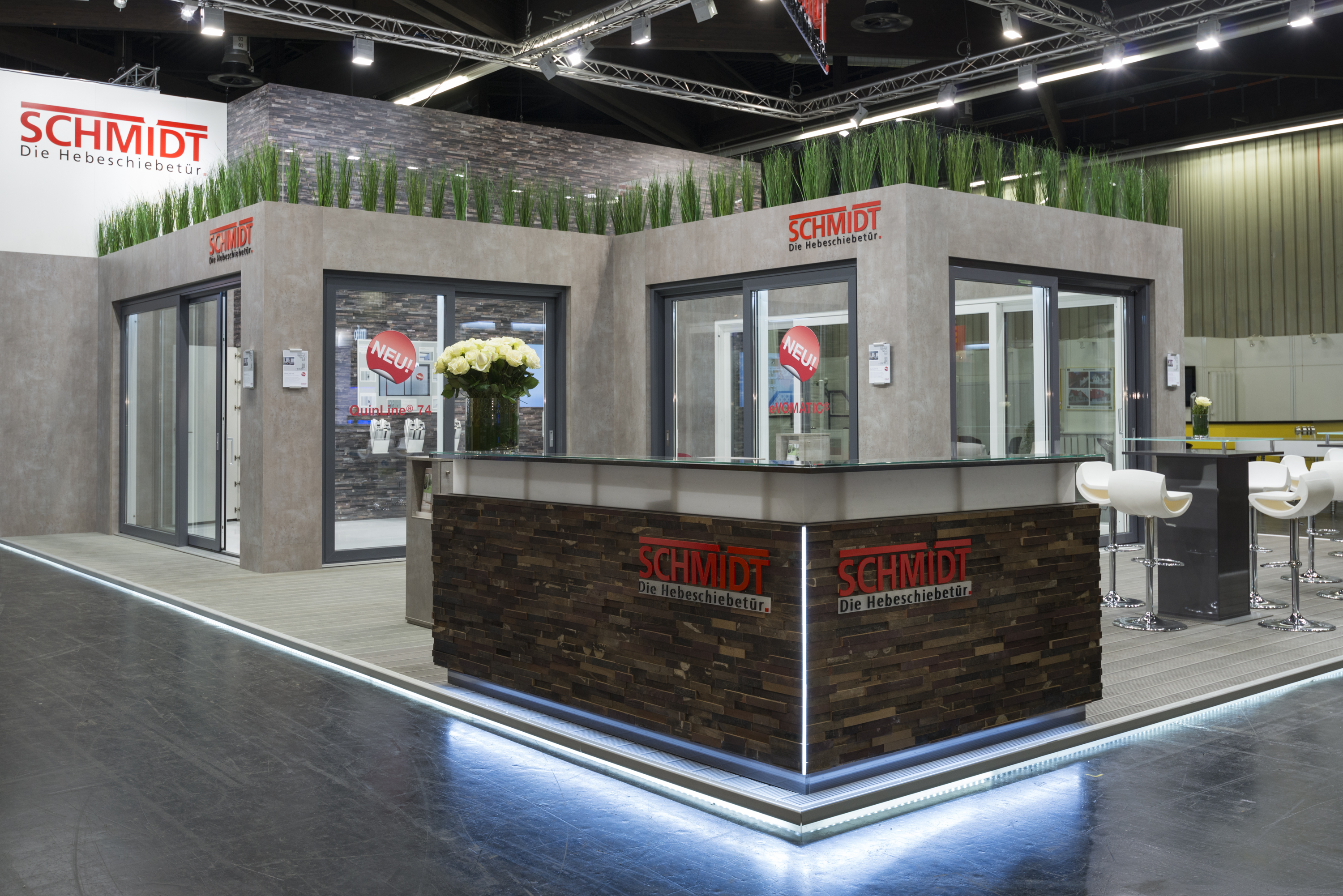 intonic werbeagentur schmidt messestand