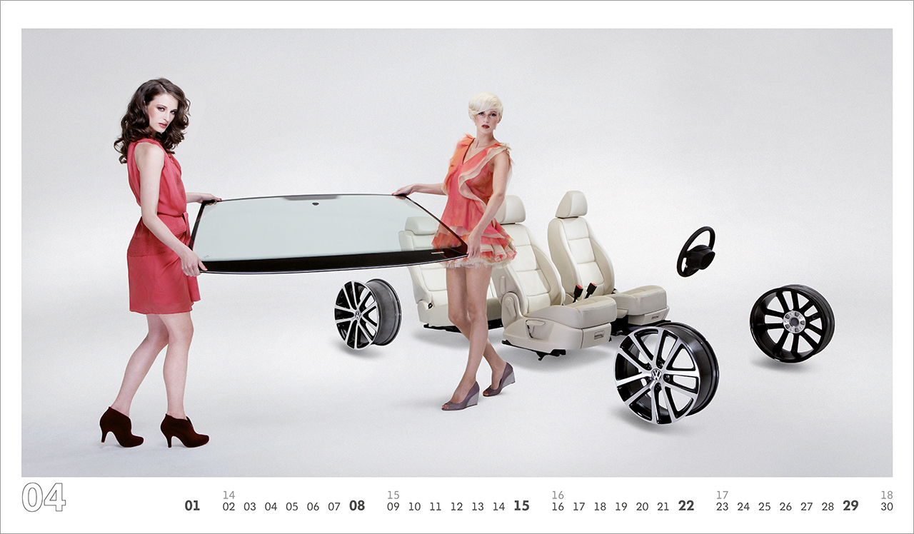 intonic werbeagentur vw kalender 2012