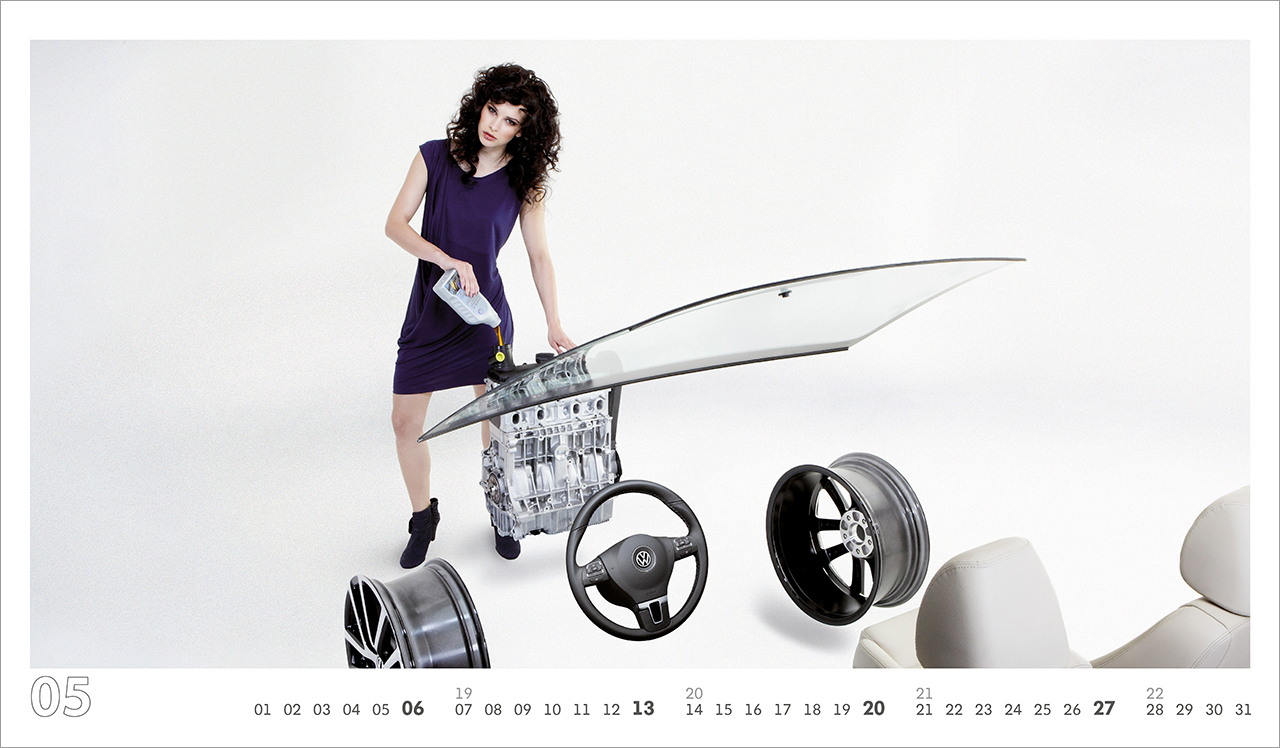 intonic werbeagentur vw kalender 2012