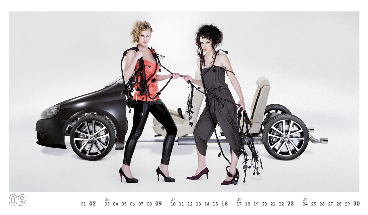 intonic werbeagentur vw kalender 2012